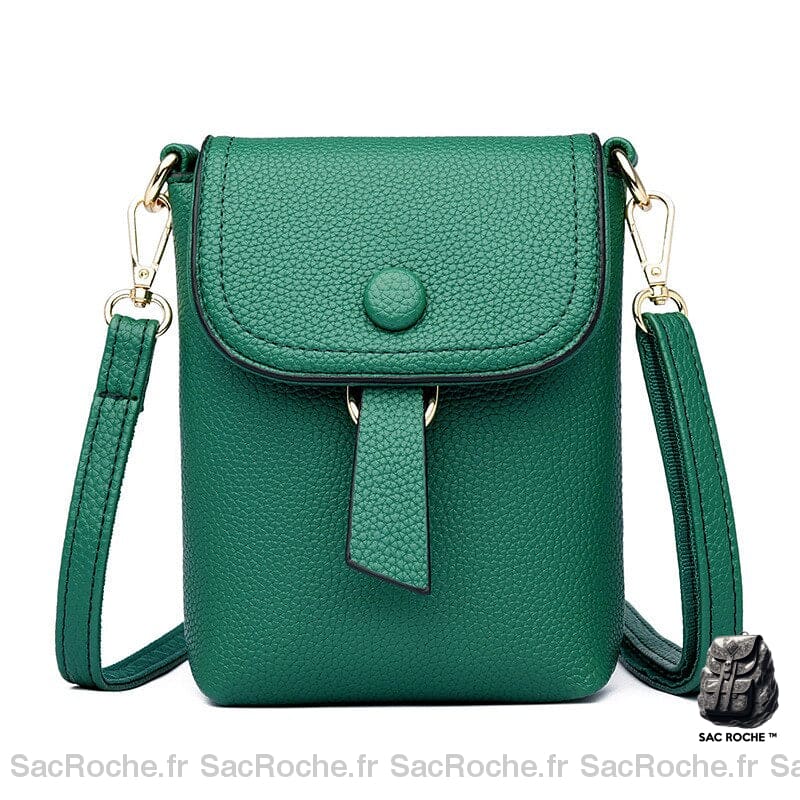 Sac Bandoulière Épaisse Femme Vert