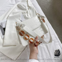 Sac Bandoulière Estival - modèle Blanc - Sac Roche ™