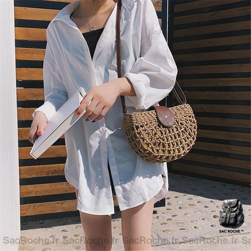 Sac Bandoulière Estival Femme Bohème. À Dos