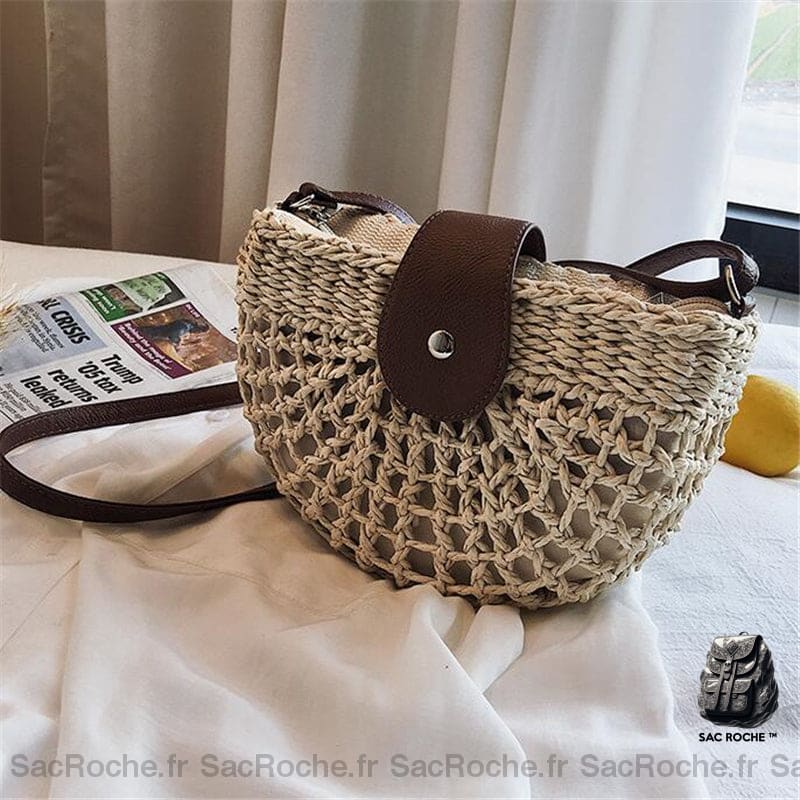 Sac Bandoulière Estival Femme Bohème. À Dos