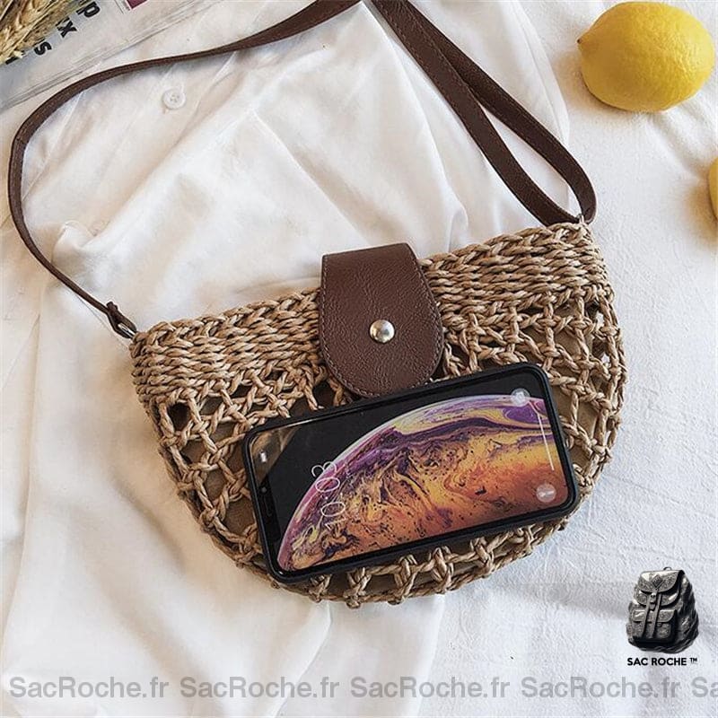 Sac Bandoulière Estival Femme Bohème. À Dos