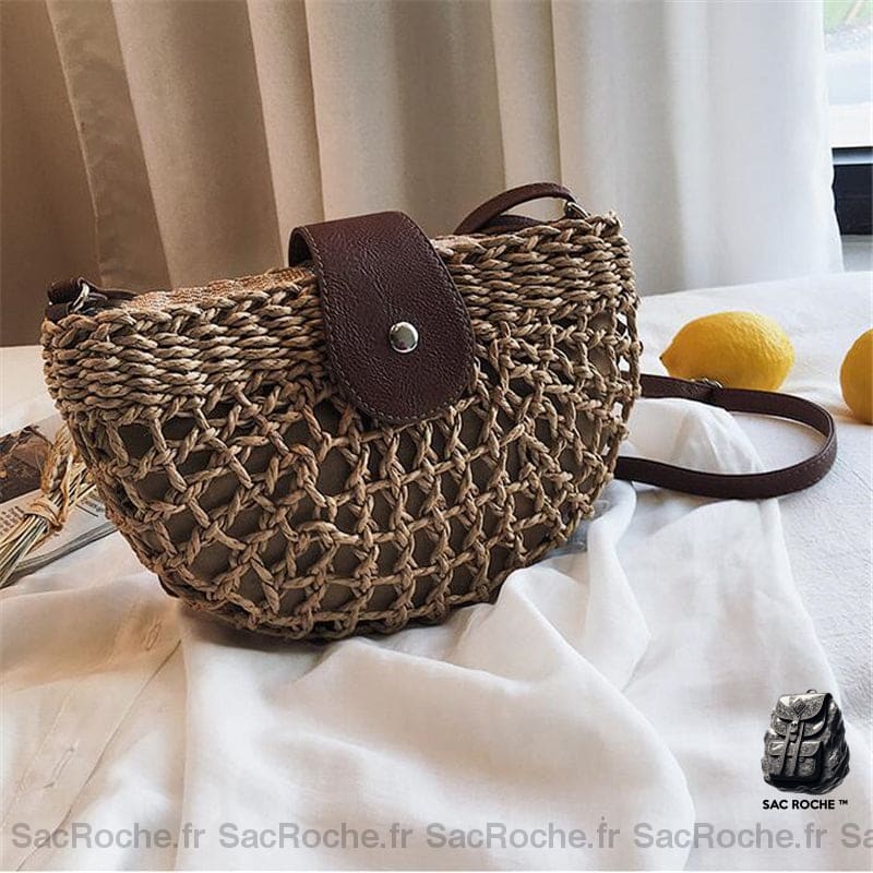 Sac Bandoulière Estival Femme Bohème. À Dos