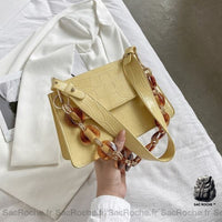 Sac Bandoulière Estival - modèle Jaune - Sac Roche ™