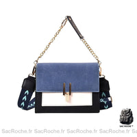 Sac Bandoulière Fashion Mini - modèle Bleu - Sac Roche ™