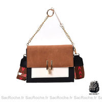 Sac Bandoulière Fashion Mini - modèle Marron - Sac Roche ™