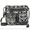 Sac Bandoulière Femme À Multiples Poches En Tissu Noir Sac Main