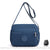 Sac bandoulière femme avec zip - modèle Bleu marine - Sac Roche ™