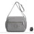 Sac bandoulière femme avec zip - modèle Gris - Sac Roche ™