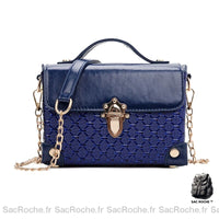 Sac Bandoulière Femme Bleu Marine - Sac Roche ™