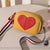 Sac Bandoulière Femme Cœur Mini - modèle Jaune - Sac Roche ™