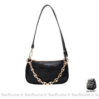 Sac Bandoulière Femme Crocodile Petit - Sac Roche ™