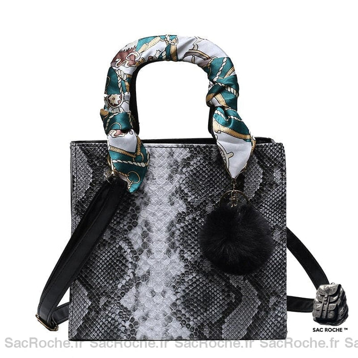 Sac Bandoulière Femme Cuir Haut De Gamme Gris