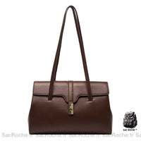 Sac Bandoulière Femme Élégant - modèle Café - Sac Roche ™