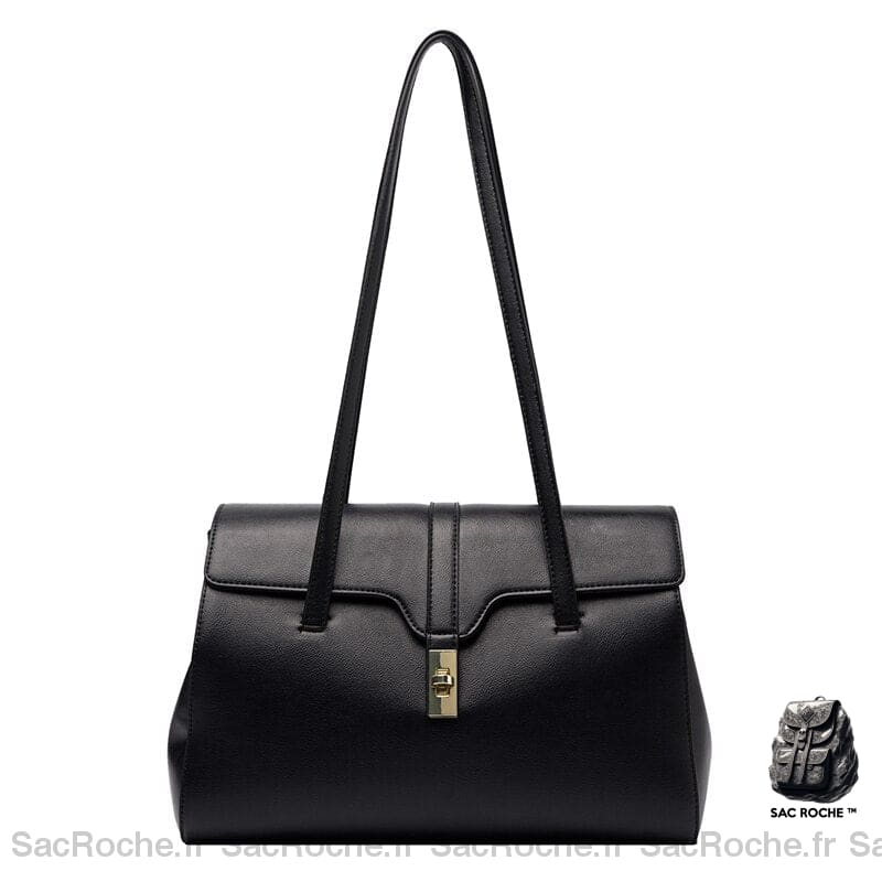 Sac Bandoulière Femme Élégant Noir Sac À Main Femme