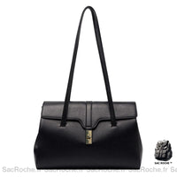 Sac Bandoulière Femme Élégant - modèle Noir - Sac Roche ™