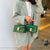 Sac Bandoulière Femme Élégant - modèle Vert (Grand) - Sac Roche ™