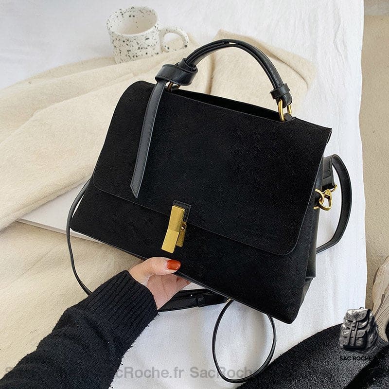 Sac Bandoulière Femme Fashion Petit Noir Sac À Main Femme