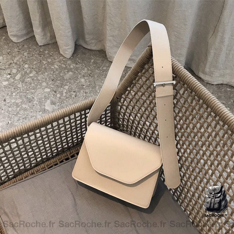 Sac Bandoulière Femme Mini Élégant Beige Sac À Main Femme