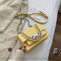 Sac Bandoulière Femme Mini - modèle Jaune - Sac Roche ™