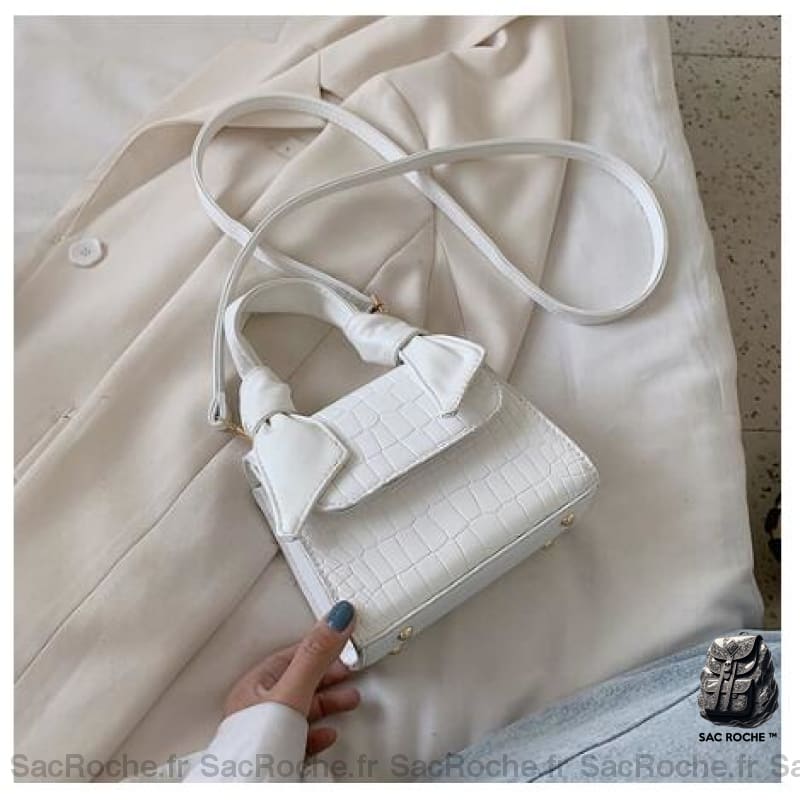 Sac Bandoulière Femme Petit Blanc Sac À Main Femme