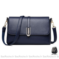 Sac Bandoulière Femme Petit Couleur - modèle Bleu - Sac Roche ™
