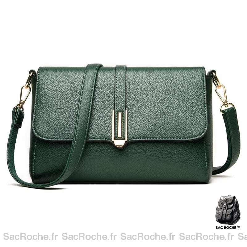 Sac Bandoulière Femme Petit Couleur Vert Sac À Main Femme