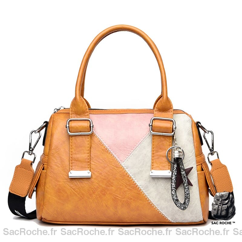 Sac Bandoulière Femme Petit Format Jaune Bandoulière Femme