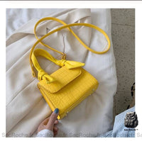 Sac Bandoulière Femme Petit - modèle Jaune - Sac Roche ™