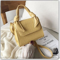 Sac Bandoulière Femme Petit - modèle Moutarde - Sac Roche ™