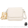 Sac Bandoulière Femme - Prix Bas Blanc