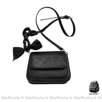 Sac Bandoulière Femme - Prix Bas - modèle Noir - Sac Roche ™