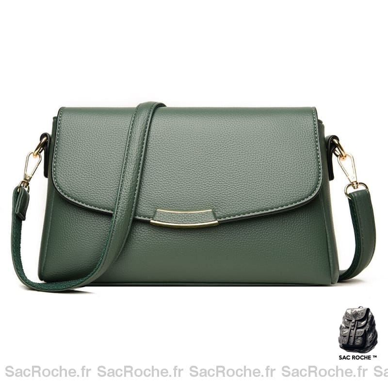 Sac Bandoulière Femme Sobre Petit Vert Sac À Main Femme