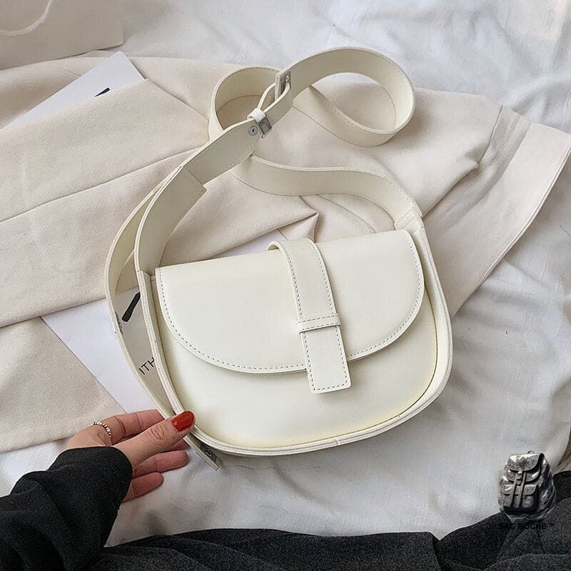 Sac Bandoulière Femme Souple Blanc Sac À Main Femme