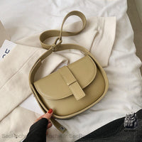 Sac Bandoulière Femme Souple - modèle Khaki - Sac Roche ™