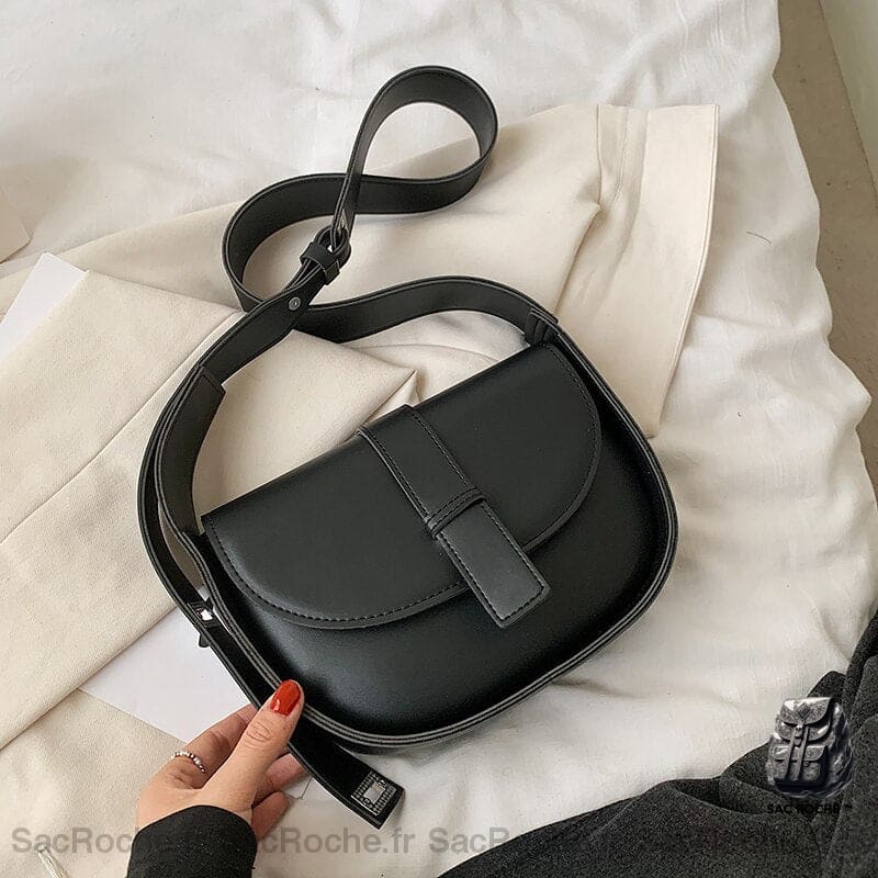 Sac Bandoulière Femme Souple Noir Sac À Main Femme