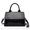 Sac Bandoulière Femme Tendance Chic Noir