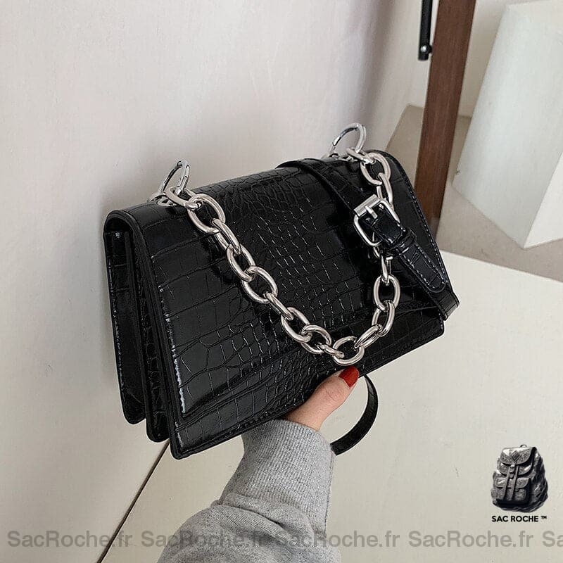 Sac Bandoulière Femme Tendance Petit Noir Sac À Main Femme