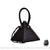 Sac Bandoulière Femme Triangle Noir - modèle Noir - Sac Roche ™