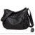 Sac Bandoulière Femme Vintage - Multi Poches - modèle Noir - Sac Roche ™