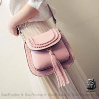 Sac bandoulière femme vintage Petite taille - modèle Rose - Sac Roche ™
