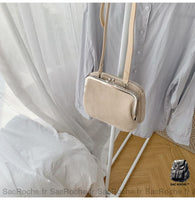 Sac Bandoulière Femme Wallet - modèle Beige - Sac Roche ™