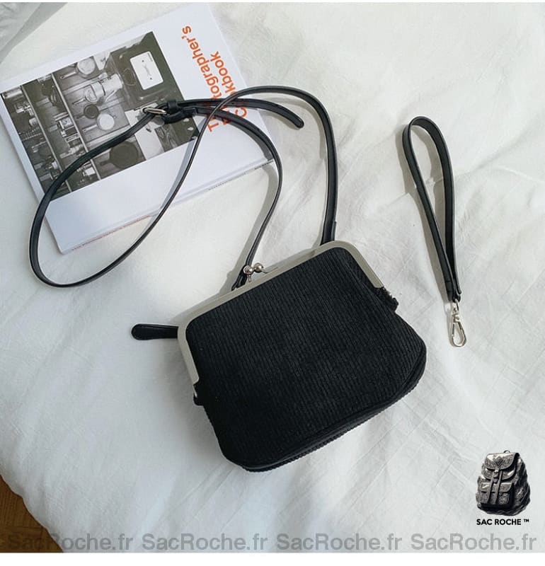 Sac Bandoulière Femme Wallet Noir Sac À Main Femme