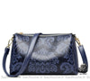 Sac Bandoulière Floral Bleu Sac À Main Femme