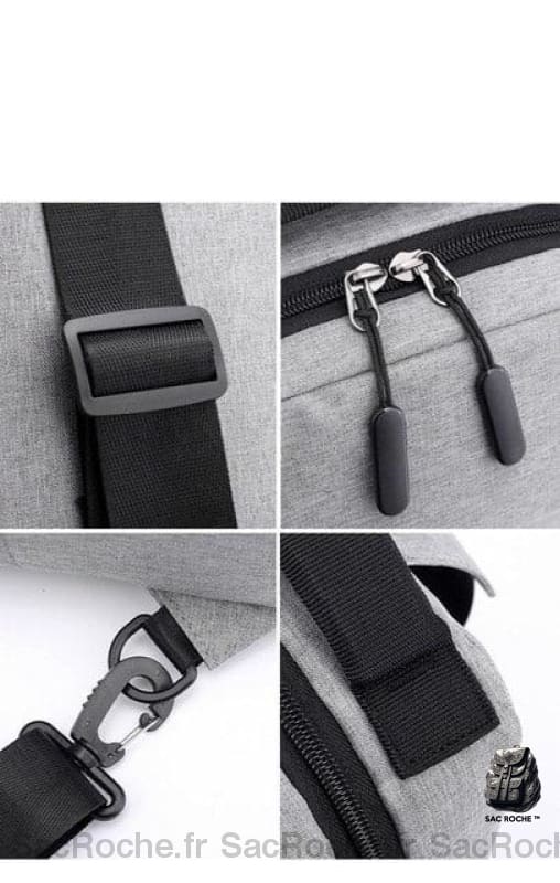 Sac Bandoulière Homme En Nylon À Dos