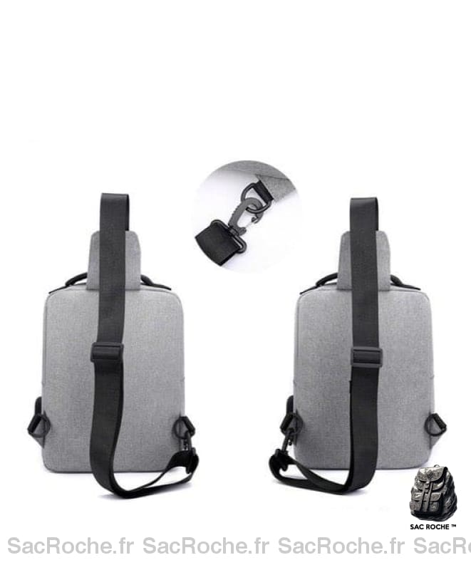 Sac Bandoulière Homme En Nylon À Dos