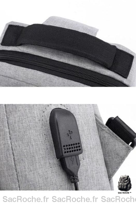 Sac Bandoulière Homme En Nylon À Dos