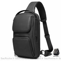 Sac Bandoulière Homme Urbain Noir Express Sacs Bange