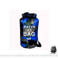 Sac bandoulière imperméable camouflage - modèle Bleu / 10L - Sac Roche ™