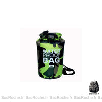 Sac bandoulière imperméable camouflage - modèle Vert / 5L - Sac Roche ™
