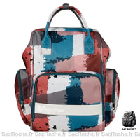 Sac bandoulière langer motif imprimé - modèle Urbain - Sac Roche ™